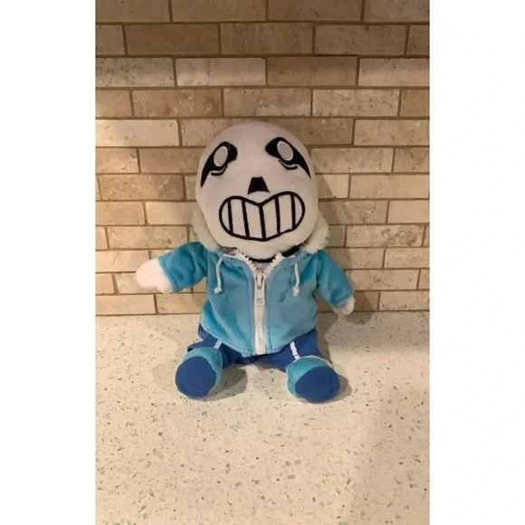 Undertale Sans Skeleton plush b30 - Picture 1 of 5